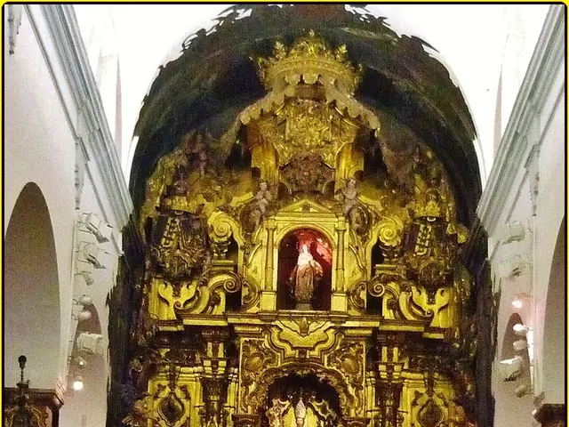 A Berlin resident signals surrender amidst the Carrara marble excavations