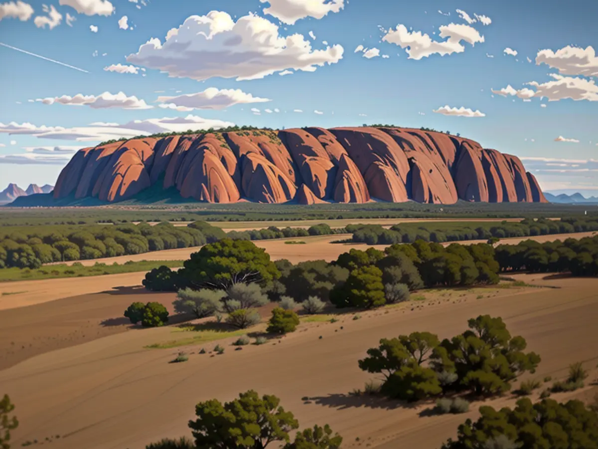 Exploring Uluru-Kata Tjuta National Park provides a glimpse of the sacred Australian landmark, Uluru. This renowned natural wonder is a popular attraction for visitors on the Exploring Uluru-Kata Tjuta National Park unveils the awe-inspiring sacred monument of Uluru, a renowned Australian natural treasure. Tourists embarking on