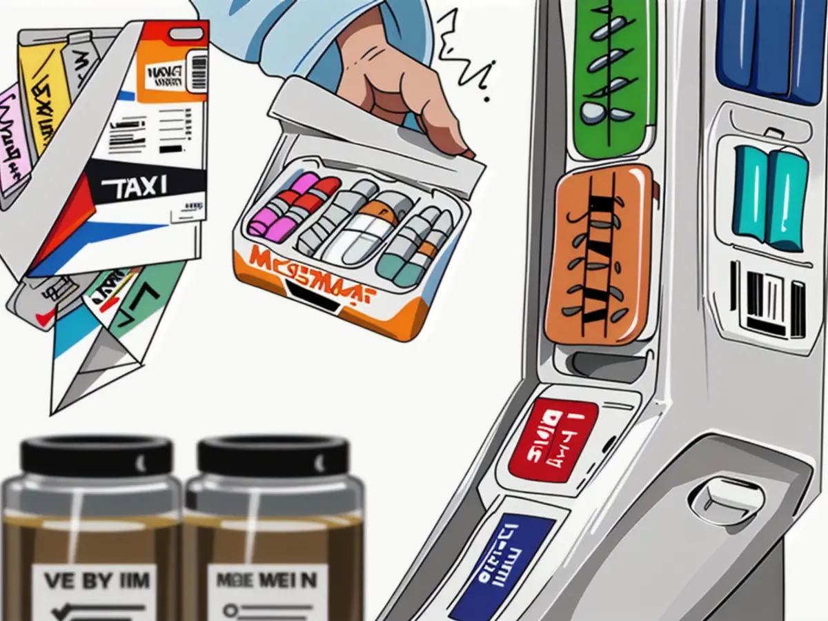 Daily Medication Container with 161 Labels for Pills, Compact Travel Pill Organizer for Medications, Mini Storage Box for Pills, Grey-Colored 7-Day Pill Organizer I appreciate the Allure of My Journey Organizer (and its Contents Revealed)