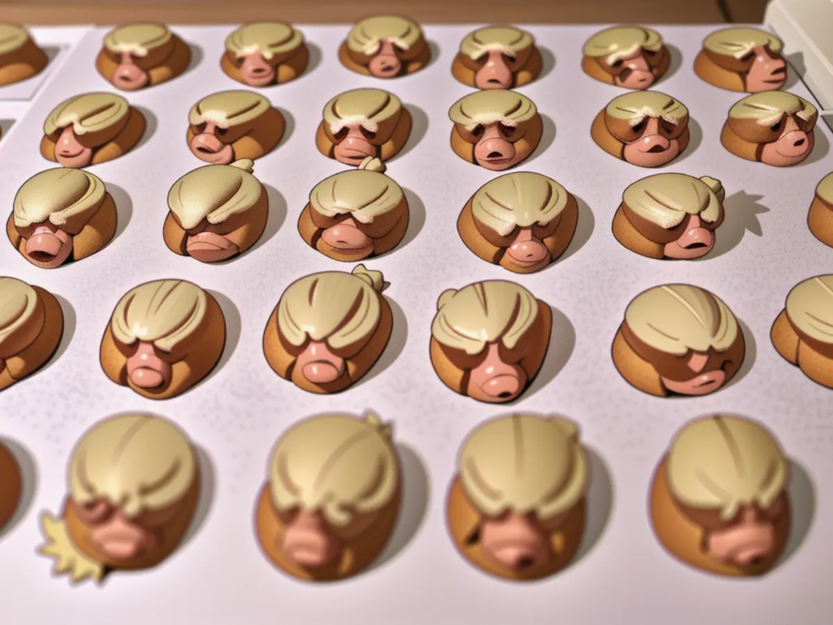 Adorable marzipan piglets have been a cherished tradition in Germany and Austria.