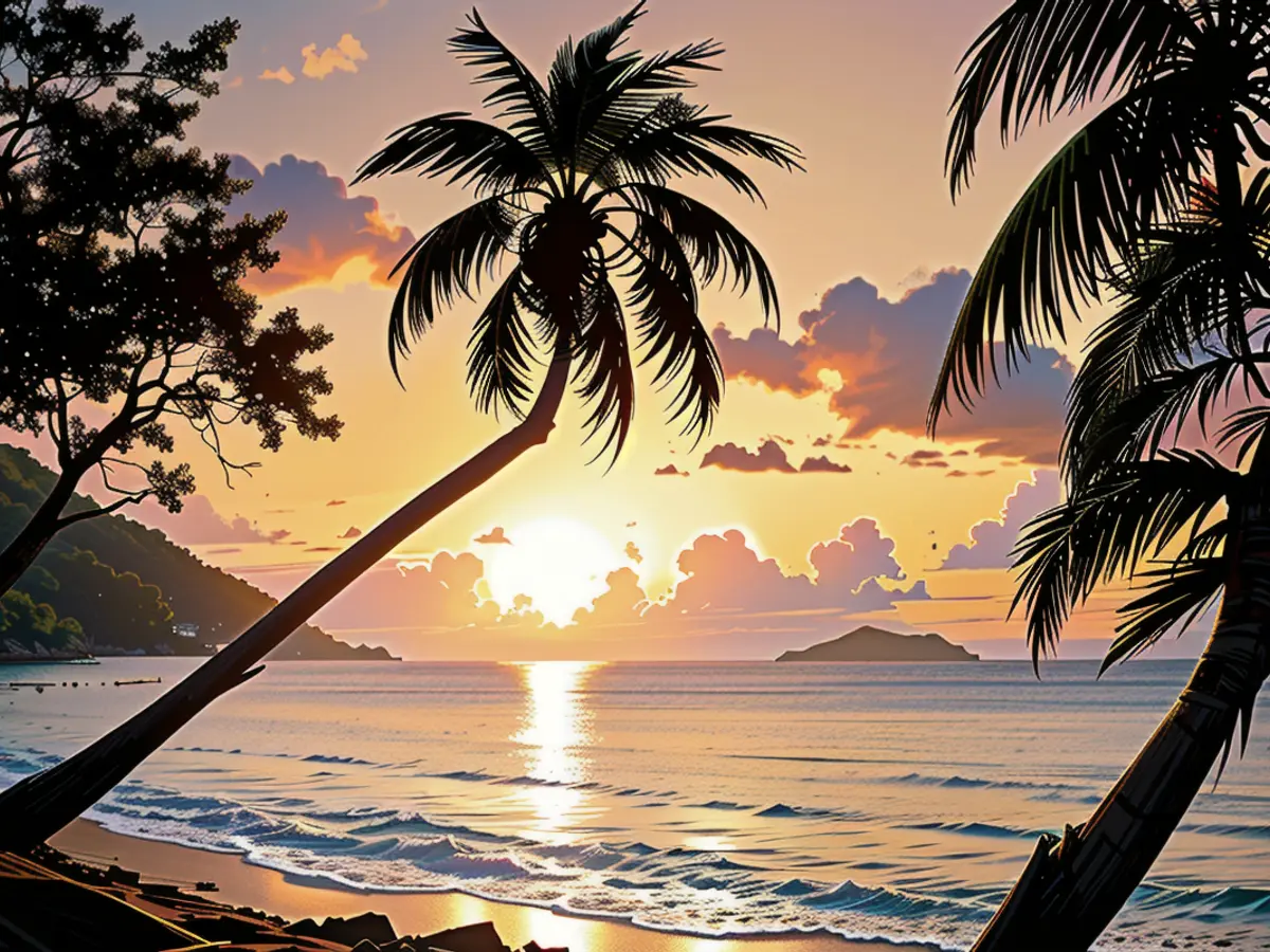 Unappreciated Jewel in the Caribbean: Bequia Island, St. Vincent and the Grenadines, lies only a short 30-minute flight away from Barbados. Bequia Island, located within St Vincent and the Grenadines, remains an overlooked treasure in the Caribbean, easily accessible via a 30-minute flight from Barbados.