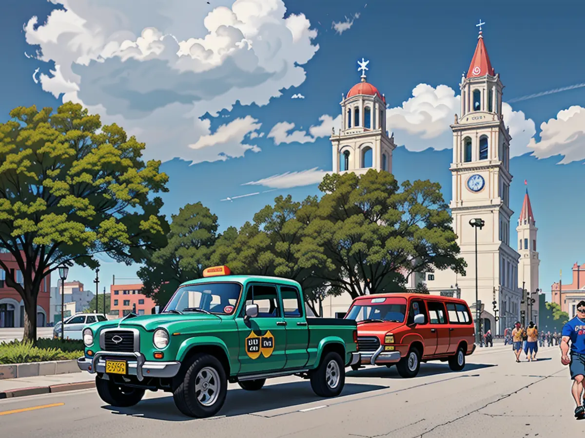 The Old Town of San Francisco de Campeche's Independence Plaza is a commonly visited attraction by tourists.