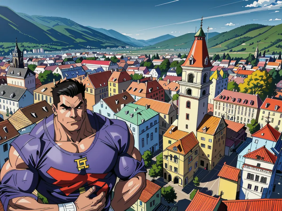 Romania boasts the visually appealing town of Brasov, which is highly recommended for tourists to explore. Romania boasts the picturesque town of Brasov, a destination that truly merits a visit.